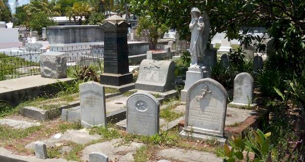 Key West Cemetery. See more at  AboutFantasyFest.com