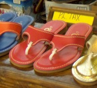 Kino Sandals in #keywest.  AboutFantasyFest.com